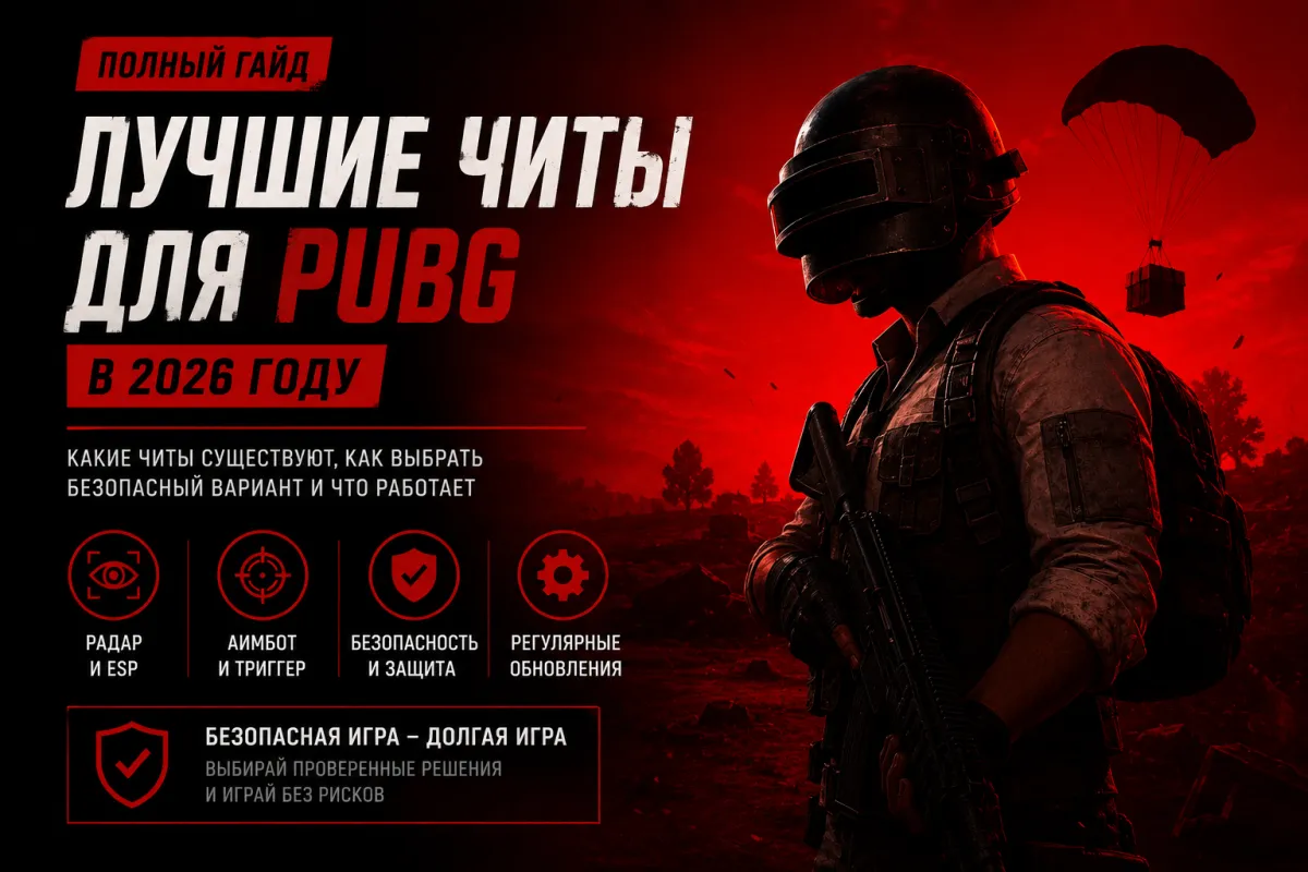Лучшие читы для PUBG в 2026 году — полный гайд по выбору